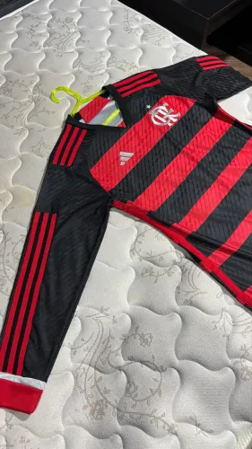 camisa do flamengo manga comprida