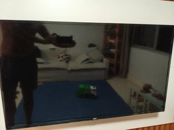 TV com defeito