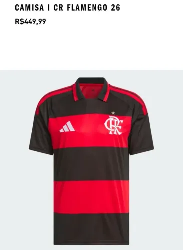 Camisa I CR Flamengo 26