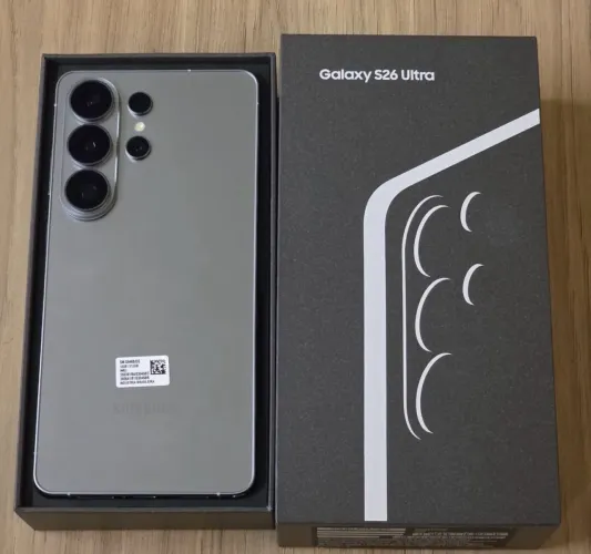 Samsung S26 Ultra 1TB/16GB RAM PRATA NOVO