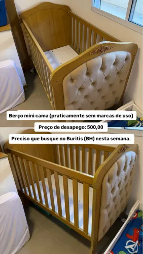 Berço mini cama 