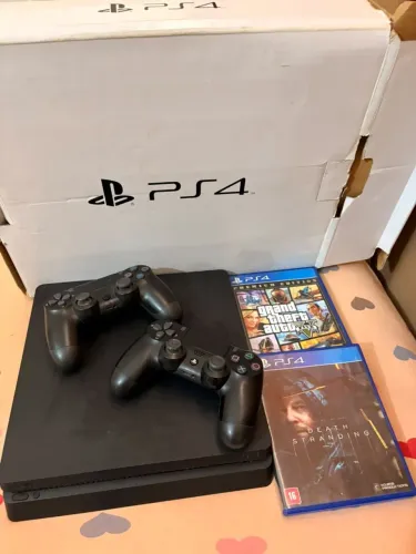 VENDO PS4 1TB 2 CONTROLES
