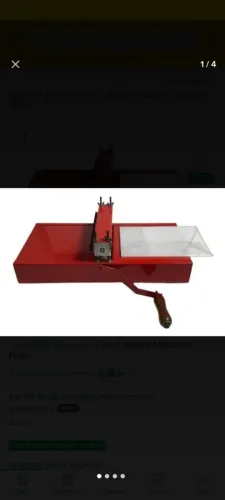 Máquina de cortar eva manual