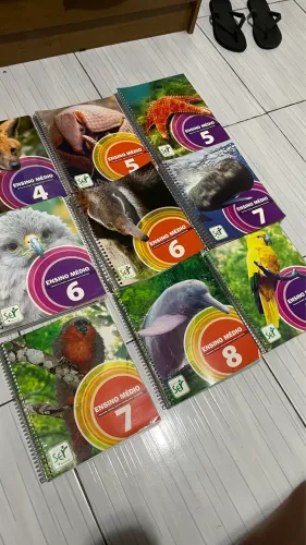 9 LIVROS ENSINO MÉDIO - ÓTIMO ESTADO