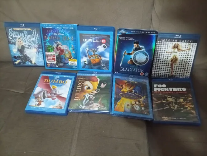 Blu-rays Variados Diversos Títulos alguns lacrados