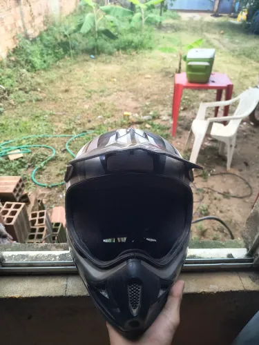 Capacete pra moto Cross 