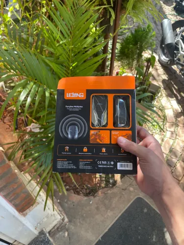 Alarme Moto LELONG Partida Remota + Bloqueio- Novo Lacrado