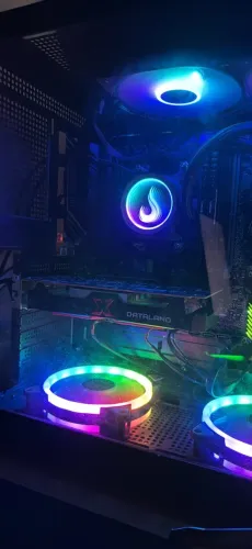 Rx 550 4gb funcionando perfeitamente
