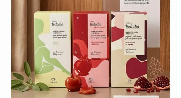 Vende-se caixa de sabonete da natura tododia por $35reais cada pagamento á vista
