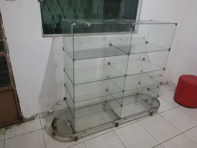Balcão de vidro