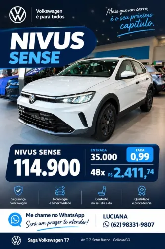 Volkswagen Nivus Sense 1.0 200 TSI Flex Aut. 2027