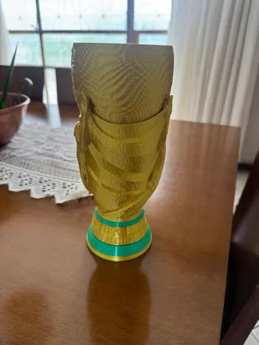 Porta copo da taça da copa do mundo