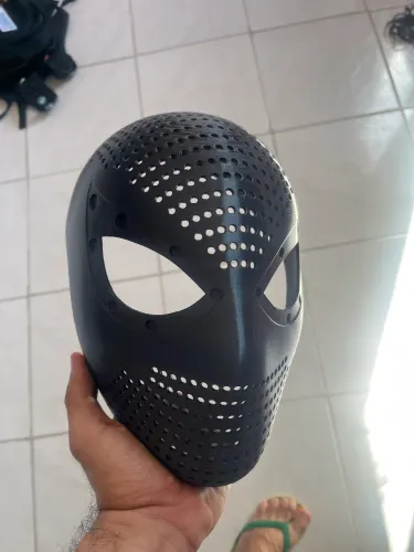 Face homem aranha