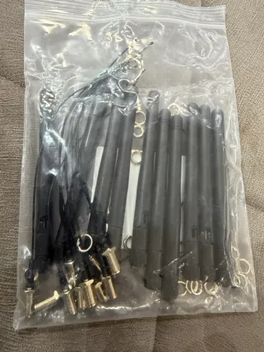 30 Antena Wifi MWS 2.4GHz 3dBi Para ESP8266 Modem Roteador