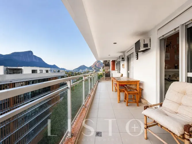 COBERTURA À VENDA NO LEBLON - PISCINA E VISTA PANORÂMICA: CRISTO, LAGOA E DOIS IRMÃOS 239