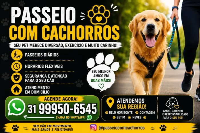 Passeio com cachorros