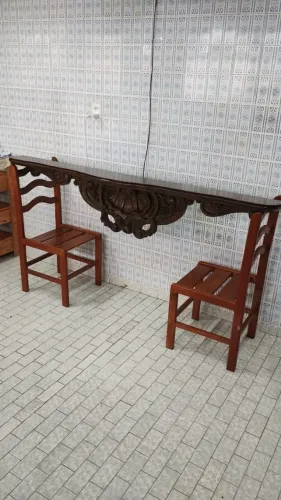 Aparador Console em Madeira para Parede