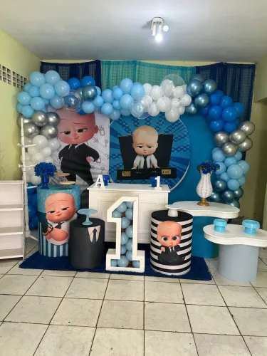 Decoração completa qualquer tema 400,00 frete grátis pra Itinga 