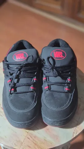 Tenis Vans Speed Pop Black Red Tamanho 42