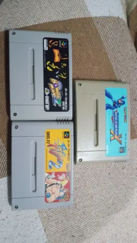 Lote jogos originais Super Famicom Super Nintendo