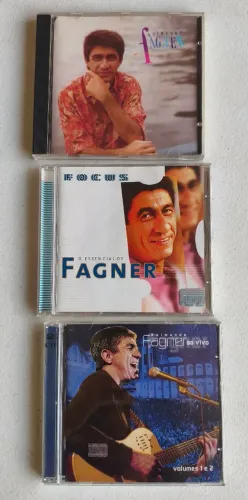 Lote 3 CDs Originais Fagner - Raridades MPB