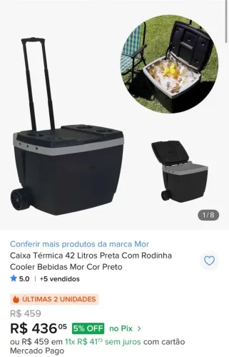 CAIXA TERMINA 42 litros Enorme