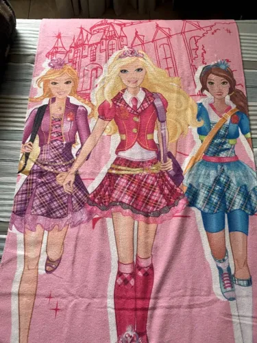 toalha Barbie