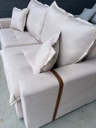 Sofá Sem Caixa Molas Ensacadas OUTLET DE FABRICA