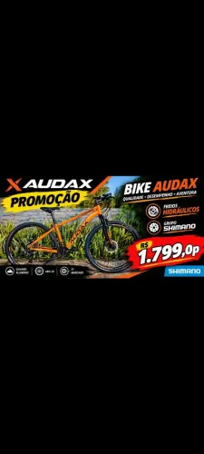 Bike Audax Promoção Freios hidráulicos 21 marchas Shimano R$ 1.799.00