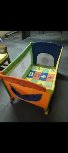 Berço desmontável / Chiqueirinho infantil com bolsa para transporte