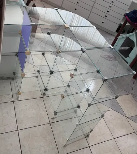 Vitrine de vidro balcão expositor