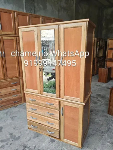 Roupeiro de solteiro espelhado novo frete grátis