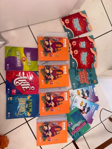 Livros SAS pré vestibular 3º EM