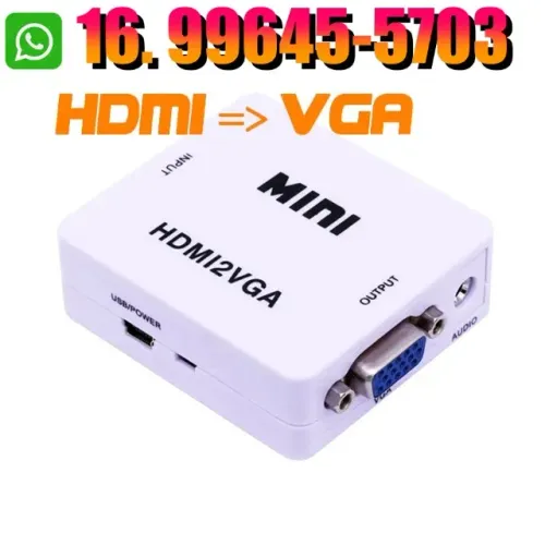 Conversor De Sinal HDMI para VGA