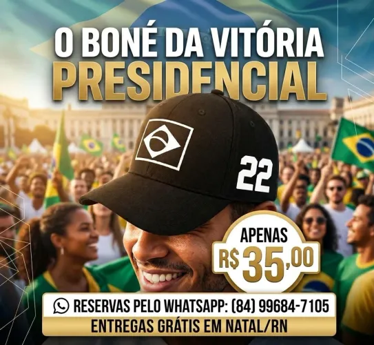 Boné da Vitória Bolsonaro 22