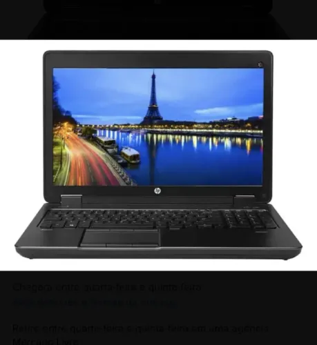 Notebook Hp zbook i7
