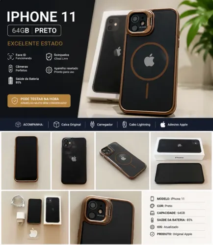 iPhone 11 preto