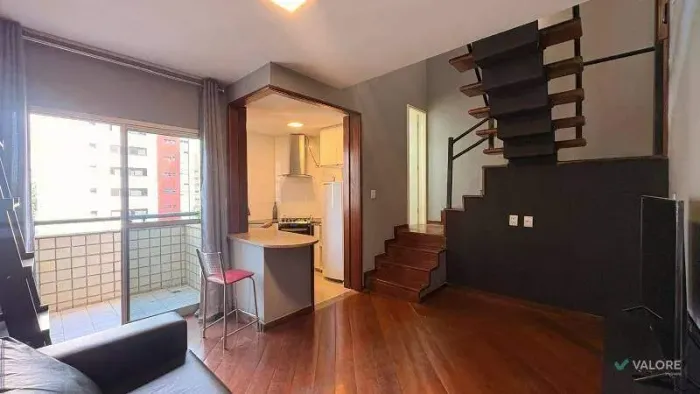 Apartamento à venda, 1 quarto, 49m² de área no Lourdes.