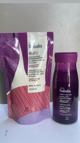 Kit ameixa e flor de baunilha natura 
