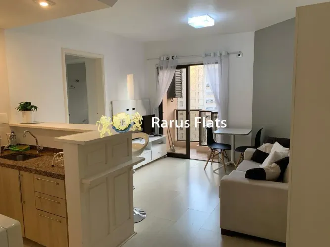Flat para alugar no Jardins - Edifício Paulistânia