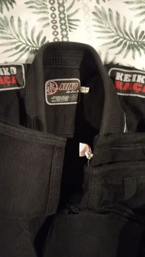 Kimono Infantil Jiu-Jitsu Keiko Raca M1 Preto Original