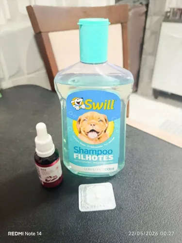 SHAMPOO, ANTI PULGAS E FLORAL 