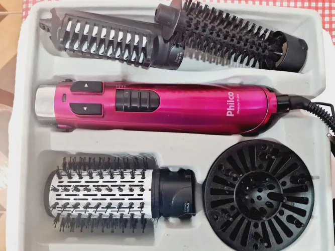 ESCOVA ROTATIVA PHILCO BEAUTY SHINE 4 EM 1