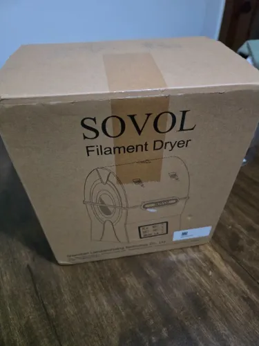 Secadora de Filamento 3d Sovol SH02 220v Dry Box para impressora 3d armazenamento