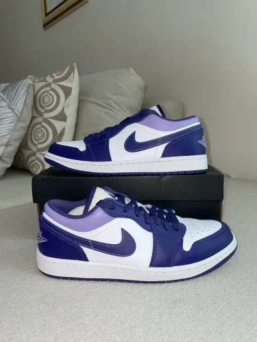 Tênis air jordan 1 low Purple - tamanho 40 - original com caixa