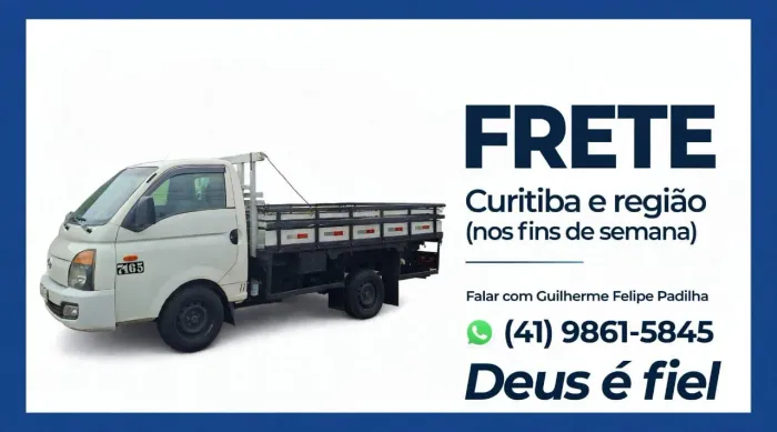 Fretes e pequenas viagens campo largo e Curitiba e região metropolitana 