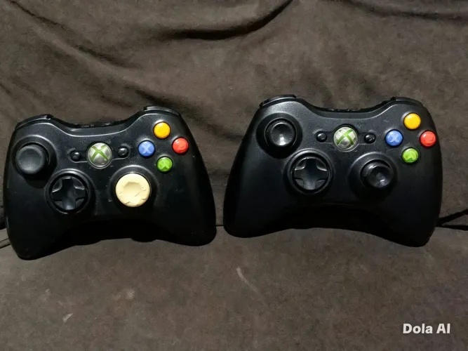 Par de Controles Originais Xbox 360