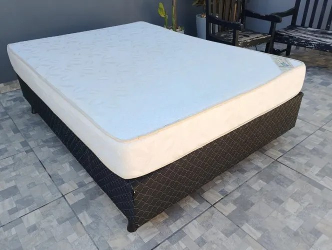 Cama Box Casal Magnético Ortopédico Firme