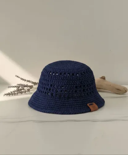 Bucket chapéu em crochê 