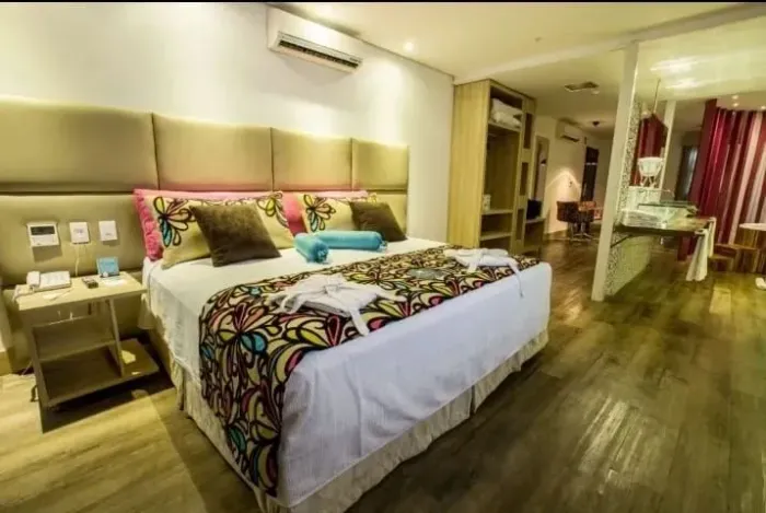 hotel 102 apartamento  mobiliado
